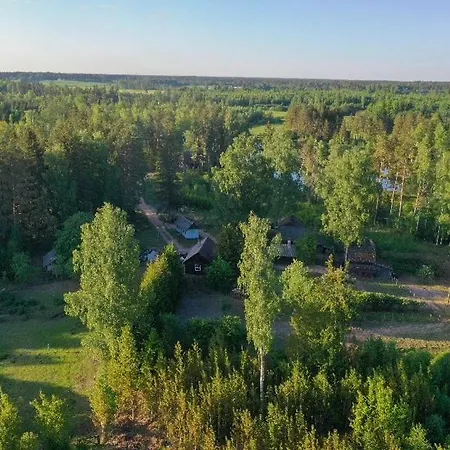 Private Farm Jakuzzi Sauna In The Forest Talsi Exterior foto