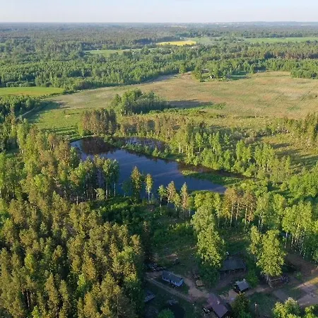 Private Farm Jakuzzi Sauna In The Forest Talsi Exterior foto