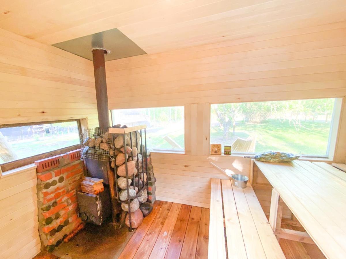Lodge Private Farm Jakuzzi Sauna In The Forest *